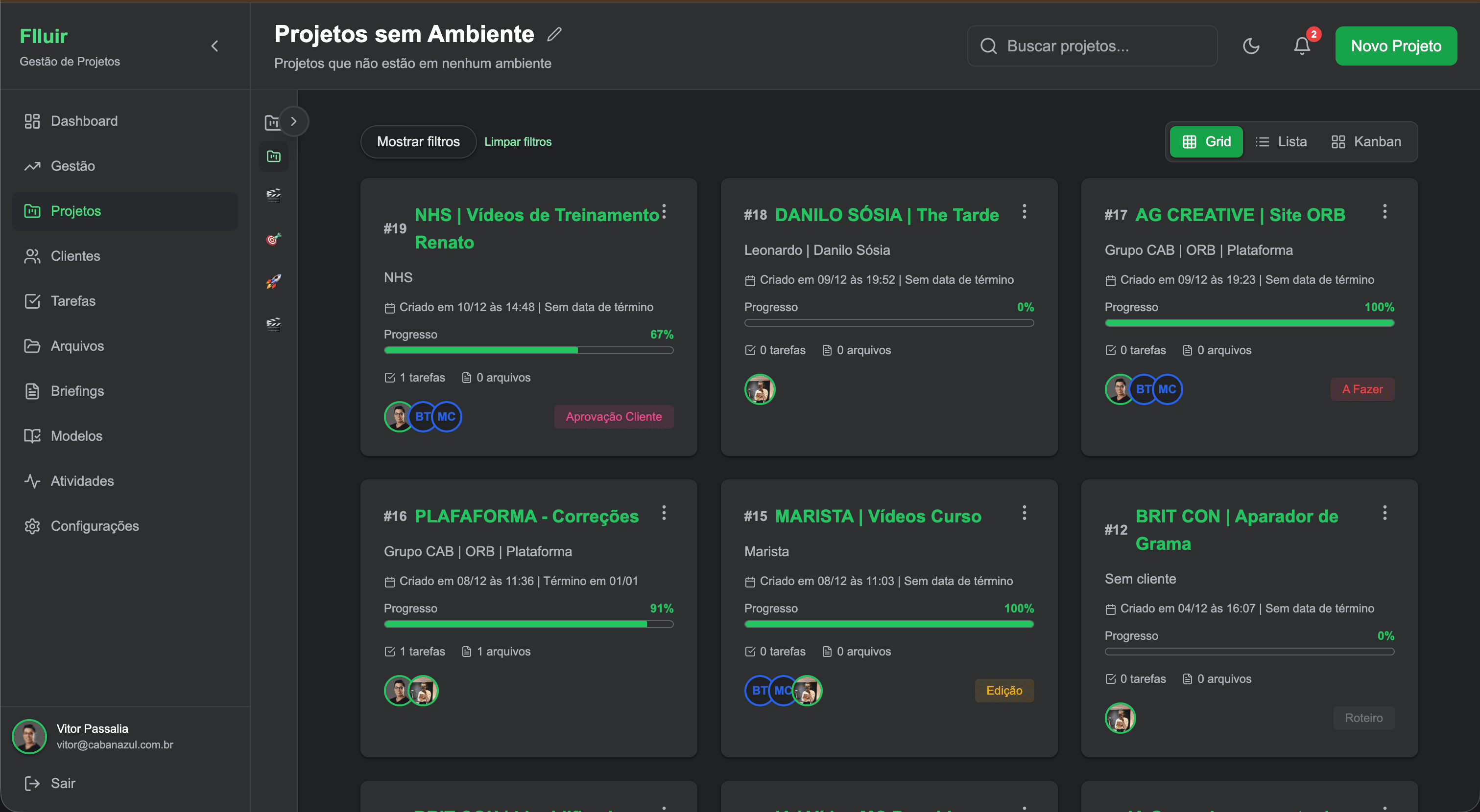 Gestão de Projetos